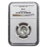 1965 Washington Quarter SMS MS-67 NGC