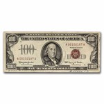 1966 $100 U.S. Note Red Seal Cull (Fr#1550)