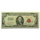 1966* $100 U.S. Note Red Seal VF (Fr#1550*) Star Note
