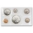 1966-1974 Panama 6-Coin Proof Set (ASW .9213 oz)
