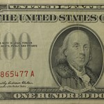 1966-A $100 U.S. Note Red Seal VF (Fr#1551)
