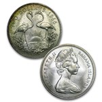 1966 Bahamas 9-Coin Set BU
