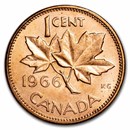 1966 Canada Copper Cent BU/Prooflike