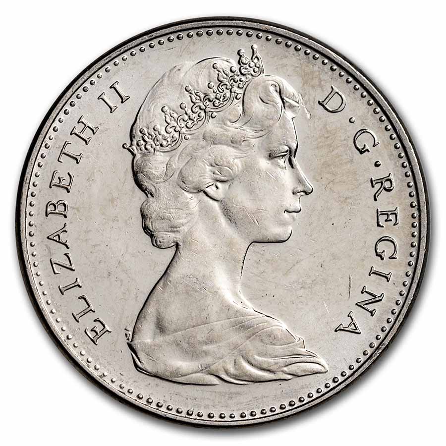 Buy 1966 Canada Nickel 5 Cents BU/Prooflike | APMEX