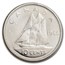 1966 Canada Silver Dimes 50-Coin Roll BU