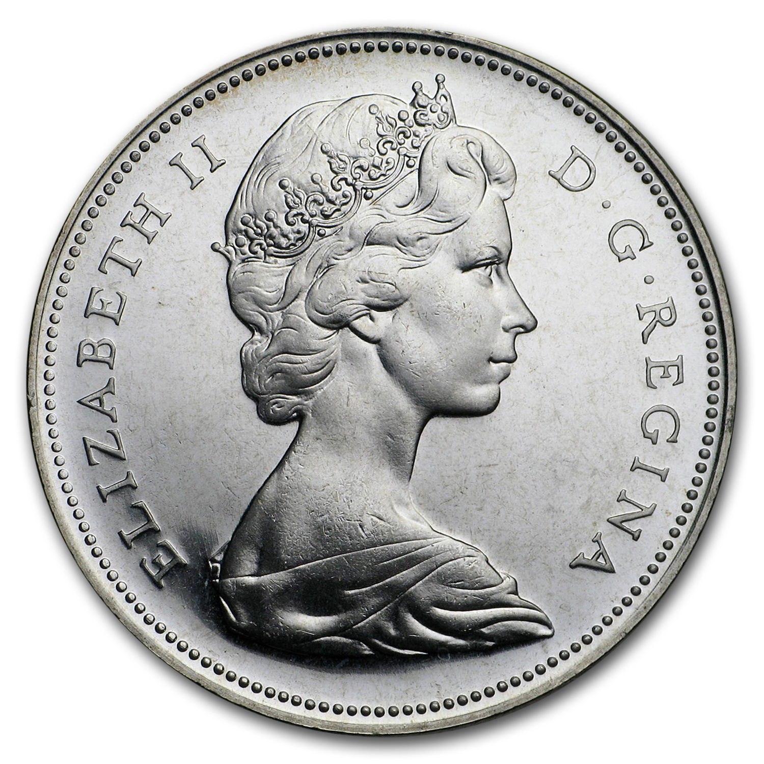 【美品】1966 カナダ銀1ドル Canadian Silver Dollar Canada 1966 Canadian Silver $1 One Dollar Coin | eBay