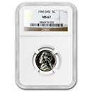 1966 Jefferson Nickel SMS MS-67 NGC