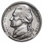 1966 Jefferson Nickel SMS MS-68 NGC