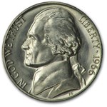1966 Jefferson Nickel SMS