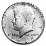 1966 Kennedy Half Dollar MS-65 PCGS
