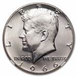 1966 Kennedy Half Dollar MS-67 NGC (SMS)