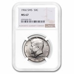1966 Kennedy Half Dollar MS-67 NGC (SMS)