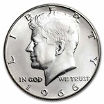 1966 Kennedy Half Dollar Roll (SMS Coins)