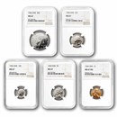 1966 SMS MS-67 NGC (5 Coin Set)