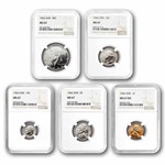 1966 SMS MS-67 NGC (5 Coin Set)