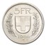 1966 Switzerland Silver 5 Francs BU