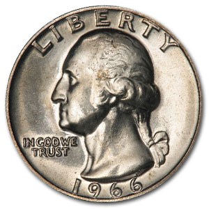 1966 Washington Quarter SMS 1966 Washington Quarter SMS
