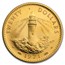 1967-1971 Bahamas Gold 20 Dollars Lighthouse BU/Proof