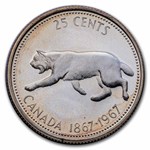 1967 Canada 7-Coin Centennial Proof Set w/$20 Gold