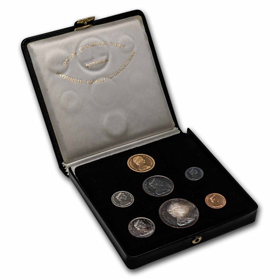 1967 Canada 7-Coin Centennial Proof Set w/$20 Gold 1967 Canada 7-Coin Centennial Proof Set w/$20 Gold