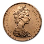 1967 Canada Copper Cent Flying Dove BU/Prooflike