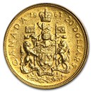 1967 Canada Gold $20 Confederation BU/Proof (AGW .5288) Abrasions