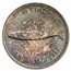 1967 Canada Silver 10 Cents Mackerel BU/Prooflike (Toned)