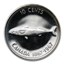 1967 Canada Silver 10 Cents Mackerel BU/Prooflike