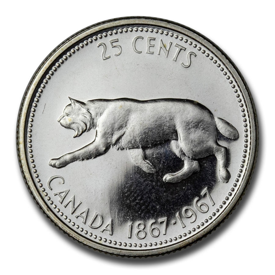 Very Fine 1939 Canada Silver 25 Cents 