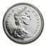 1967 Canada Silver 25 Cents Running Bobcat BU/Prooflike