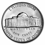 1967 Jefferson Nickel 40-Coin Roll BU