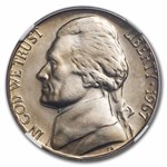 1967 Jefferson Nickel SMS MS-67 CAMEO NGC
