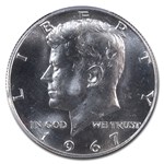 1967 Kennedy Half Dollar MS-66 PCGS