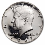 1967 Kennedy Half Dollar MS-67 Cameo NGC (SMS)