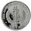 1967 Philippines Silver Peso Bataan Day BU (25th Anniv)