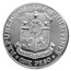 1967 Philippines Silver Peso Bataan Day BU (25th Anniv)