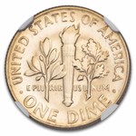 1967 Roosevelt Dime SMS MS-68 NGC