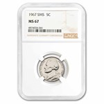 1967 SMS MS-67 NGC (5 Coin Set)