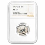 1967 SMS MS-67 NGC (5 Coin Set)