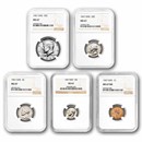 1967 SMS MS-67 NGC (5 Coin Set)