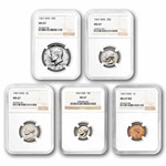 1967 SMS MS-67 NGC (5 Coin Set)