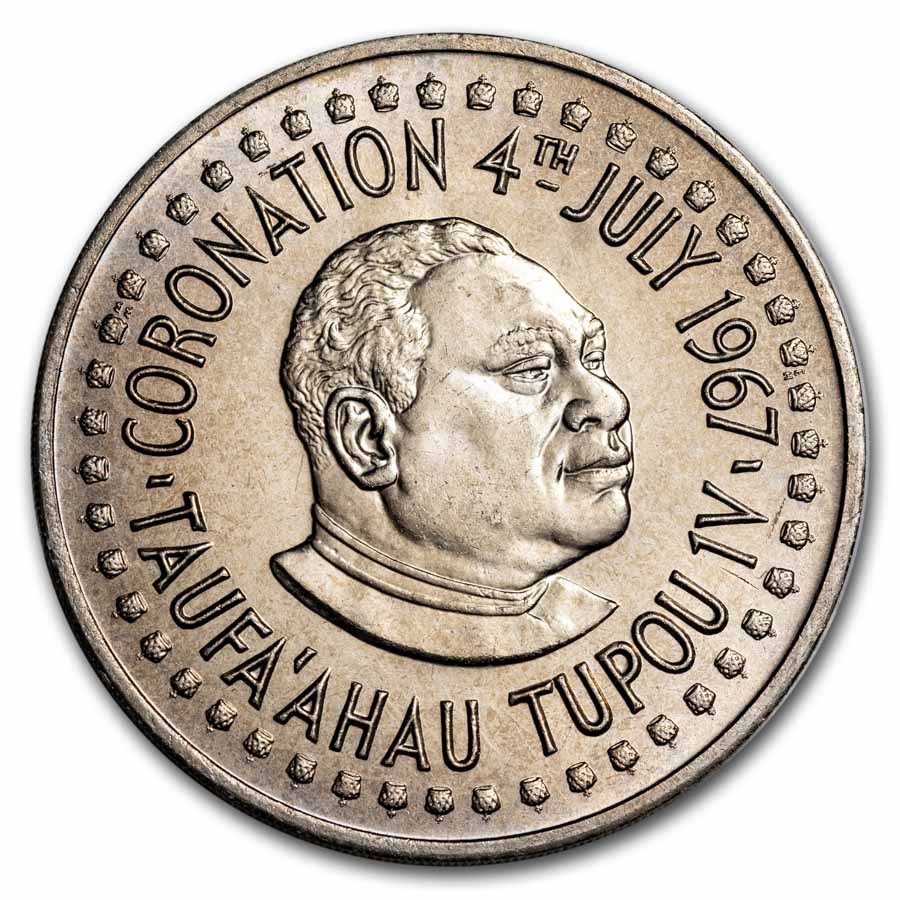 Buy 1967 Tonga 1 Pa'Anga Salote Tupou III BU | APMEX