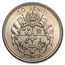 1967 Tonga Copper-Nickel 50 Seniti Salote Tupou III BU
