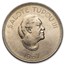 1967 Tonga Copper-Nickel 50 Seniti Salote Tupou III BU