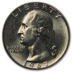 1967 Washington Quarter BU