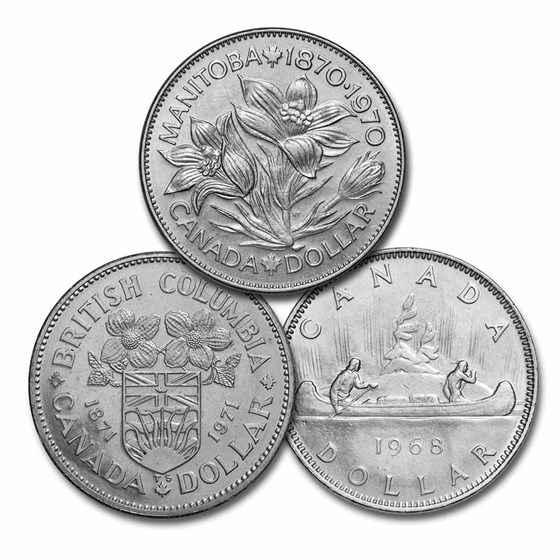 1968-2016 Canada Nickel-Clad Dollar Avg Circ 1968-2016 Canada Nickel-Clad Dollar Avg Circ