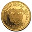 1968 Colombia Gold 1500 Pesos Pope Paul VI Proof