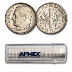 1968-D Roosevelt Dime 50-Coin Roll BU