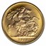 1968 Great Britain Gold Sovereign Elizabeth II MS-65 PCGS (ER II)