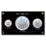 1968 Haiti Silver 3-Coin Proof Set
